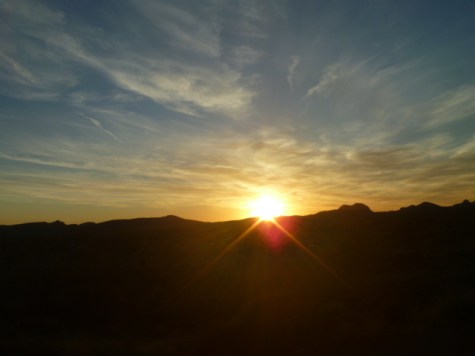 DesertSunsetOverTheSantaRitas