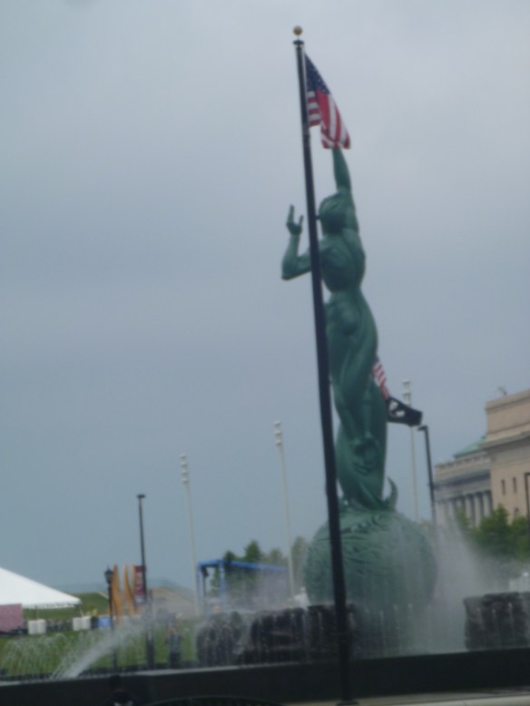 The Fountain of Eternal Life-War Memorial Fountain and Peace Arising from the Flames of War